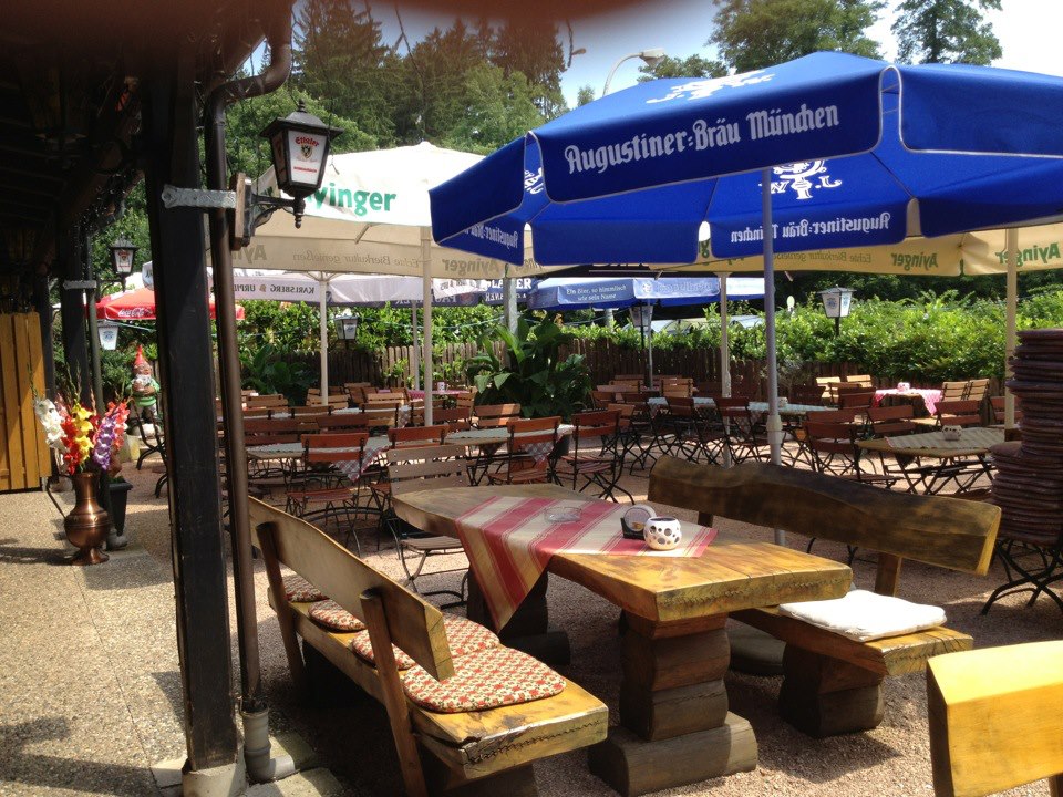 Großer Biergarten